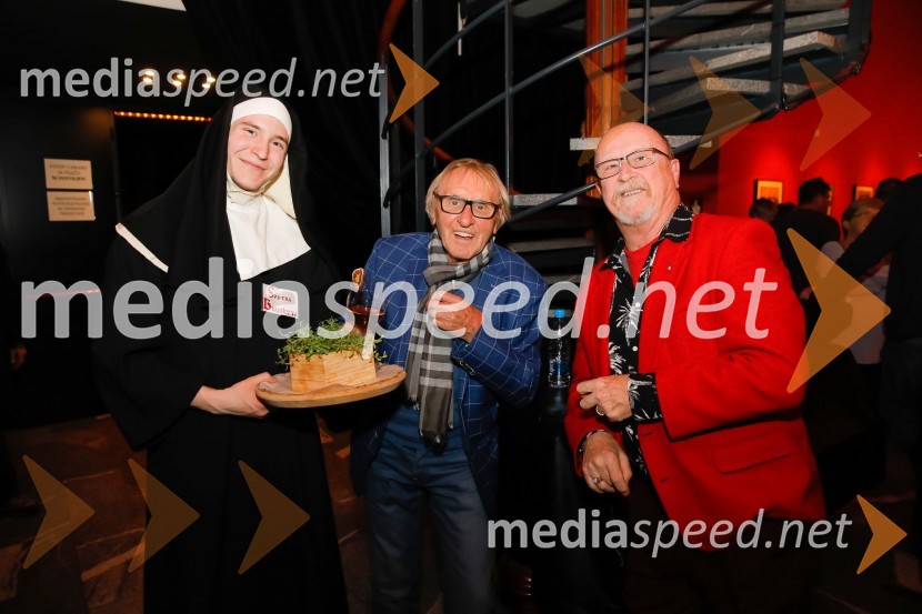  ... ;  Tone Fornezzi - Tof, novinar;  Tomaž Domicelj, glasbenikNune v akciji!, premiera predstave