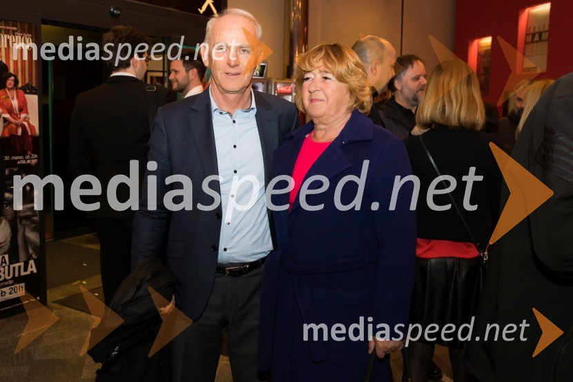  Jože  Mermal, predsednik uprave BTC;  Irena MermalNune v akciji!, premiera predstave