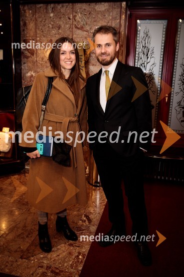  Valentina Oblak;  Milan Golob, vodja marketinga in odnosov z javnostmi PGK49. teden slovenske drame, otvoritev