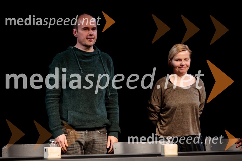  Gregor Zorc, igralec;  Vesna  Slapar, igralka49. teden slovenske drame, otvoritev