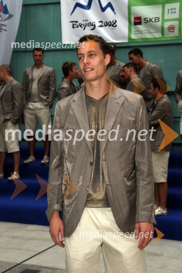 Rožle Prezelj, atletPredstavitev slovenske olimpijske delegacije - Peking 2008