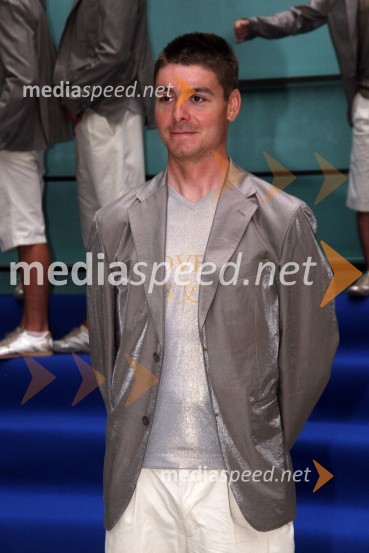 Jurij Golčer, kolesarPredstavitev slovenske olimpijske delegacije - Peking 2008