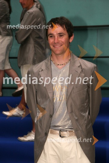 Borut Božič, kolesarPredstavitev slovenske olimpijske delegacije - Peking 2008