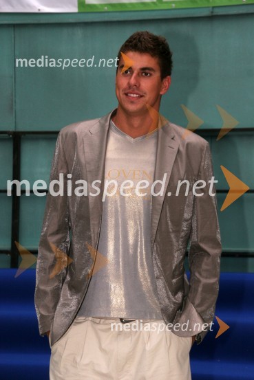 Damir Dugonjič, plavalecPredstavitev slovenske olimpijske delegacije - Peking 2008