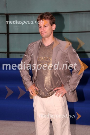 Mitja Petkovšek, gimnastičarPredstavitev slovenske olimpijske delegacije - Peking 2008