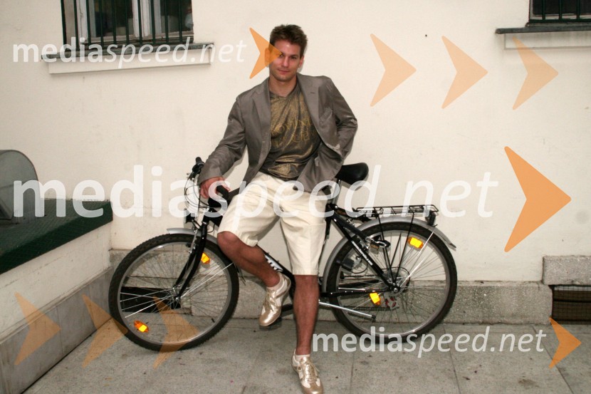 Mitja Petkovšek, gimnastičarPredstavitev slovenske olimpijske delegacije - Peking 2008