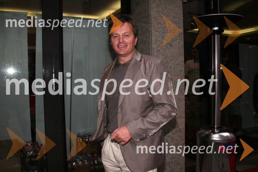 Ciril Globočnik, plavalni trenerPredstavitev slovenske olimpijske delegacije - Peking 2008