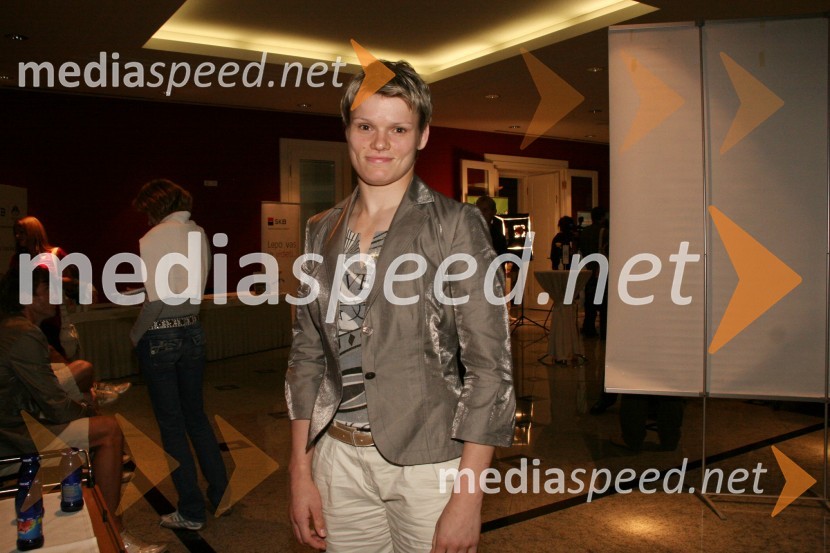 Urška Žolnir, judoistkaPredstavitev slovenske olimpijske delegacije - Peking 2008