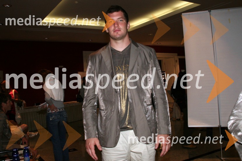 Matjaž Ceraj, judoistPredstavitev slovenske olimpijske delegacije - Peking 2008