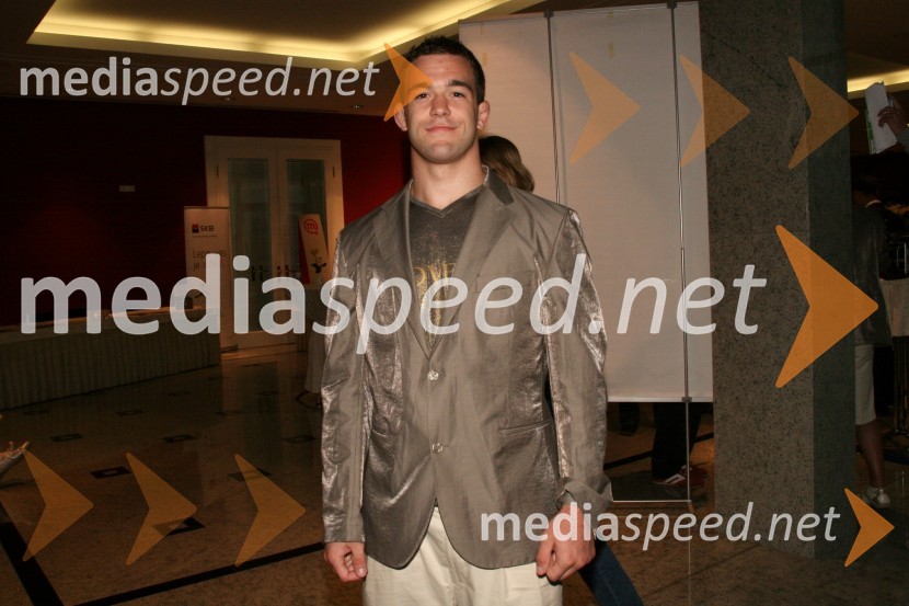 Aljaž Sedej, judoistPredstavitev slovenske olimpijske delegacije - Peking 2008