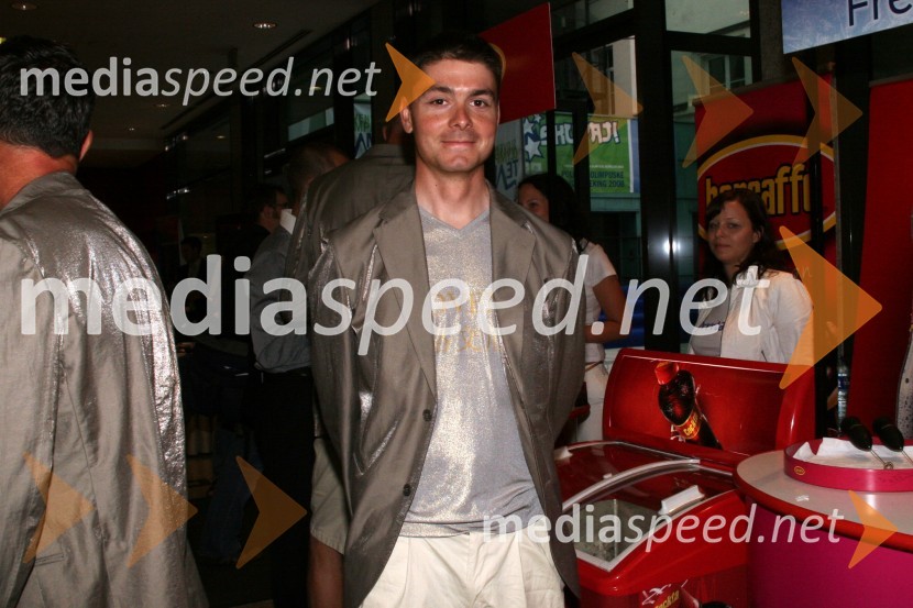 Jure Golčer, kolesarPredstavitev slovenske olimpijske delegacije - Peking 2008