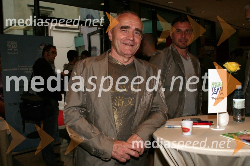 Martin Steiner, vodja atletske ekipePredstavitev slovenske olimpijske delegacije - Peking 2008