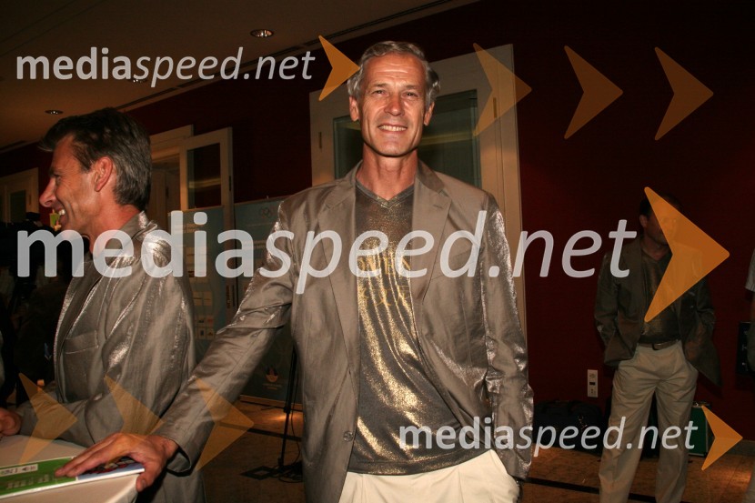 Dušan Prezelj, trener atletikePredstavitev slovenske olimpijske delegacije - Peking 2008