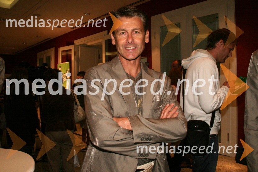 Albert Šoba, trener atletikePredstavitev slovenske olimpijske delegacije - Peking 2008