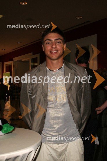 Gašper Fistravec, veslačPredstavitev slovenske olimpijske delegacije - Peking 2008