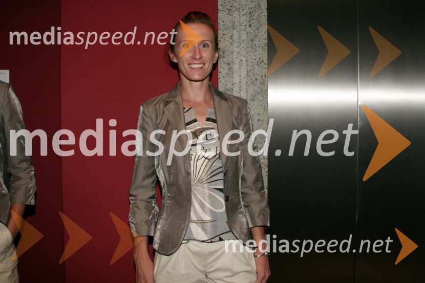 Sonja Roman, atletinjaPredstavitev slovenske olimpijske delegacije - Peking 2008