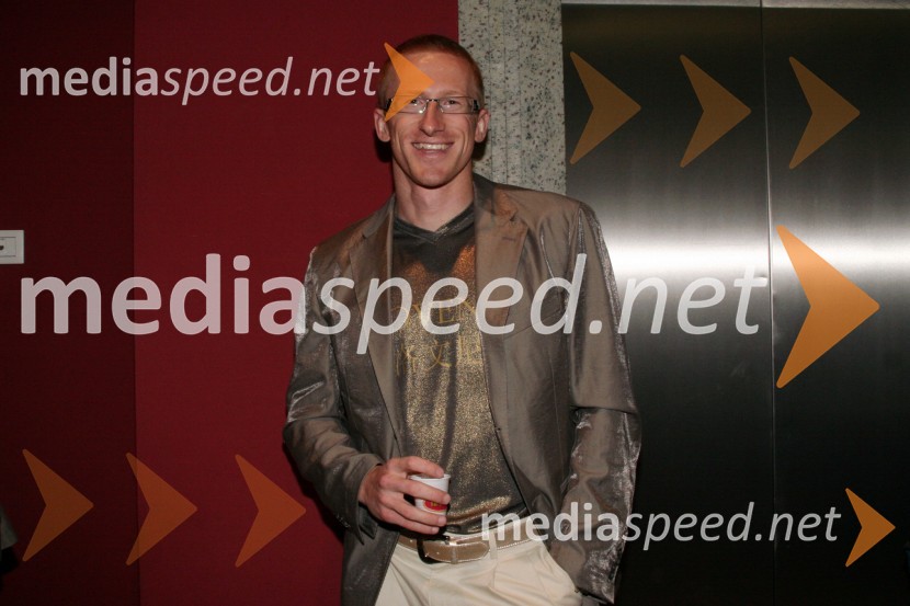 Matic Osovnikar, atletPredstavitev slovenske olimpijske delegacije - Peking 2008