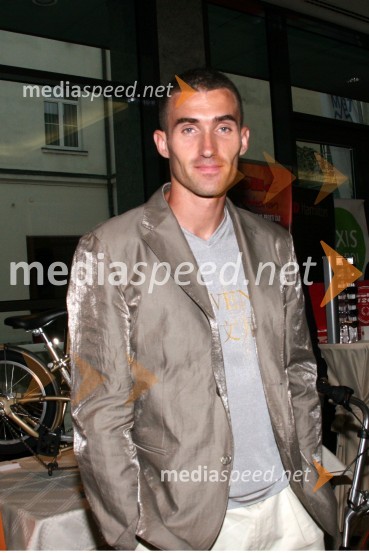 Damjan Zlatnar, atletPredstavitev slovenske olimpijske delegacije - Peking 2008