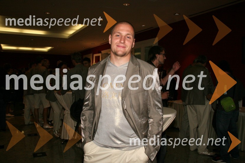 Matija Kranjc, atletPredstavitev slovenske olimpijske delegacije - Peking 2008