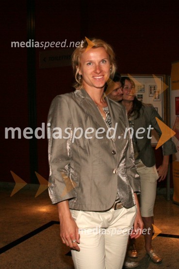 Brigita Langerholc, atletinjaPredstavitev slovenske olimpijske delegacije - Peking 2008