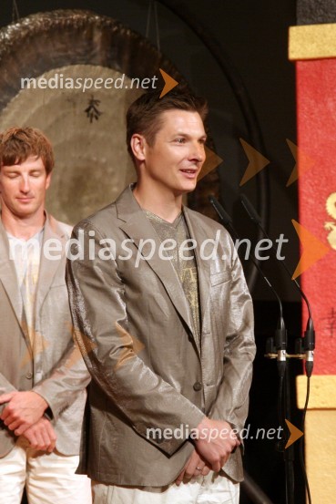 Andraž Vehovar, nekdanji kajakaš in vodja Slovenske olimpijske delegacije - Peking 2008Predstavitev slovenske olimpijske delegacije - Peking 2008