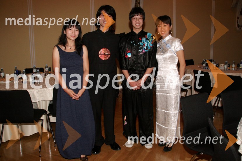 Wang Xuan, Teng Ning, Xu Ji in Chen Wei Qi, kitajski umetnikiPredstavitev slovenske olimpijske delegacije - Peking 2008