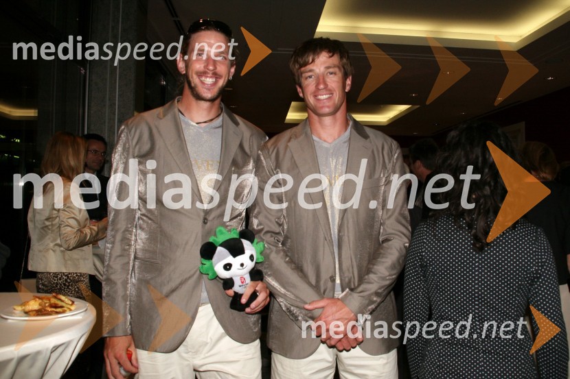 Luka Špik in Iztok Čop, veslačaPredstavitev slovenske olimpijske delegacije - Peking 2008