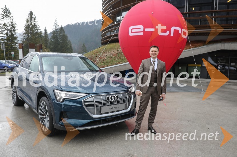 Audi e-tron, slovenska predstavitev
