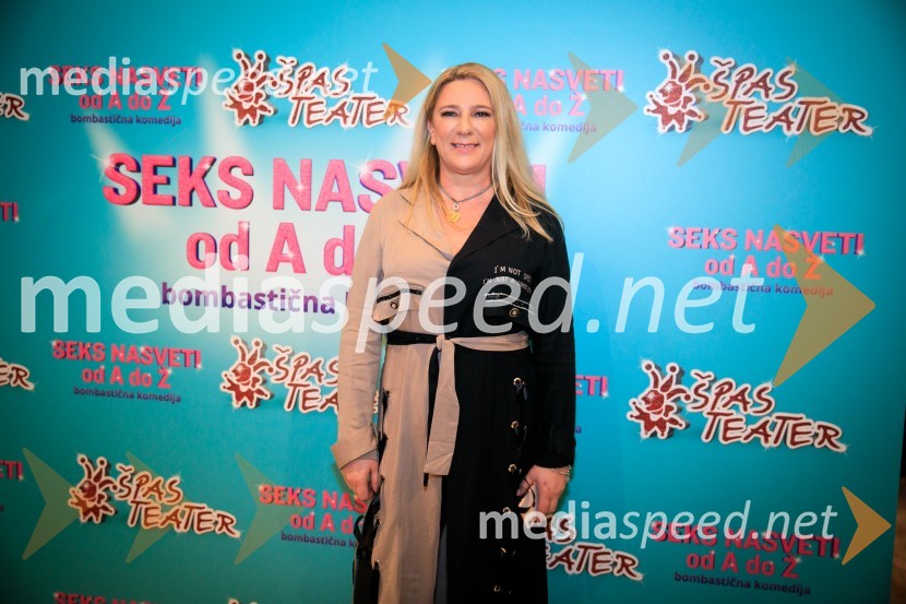  Urška Alič,  ustanoviteljica in direktorica Špas teatraSeks nasveti od A do Ž, premiera komedije
