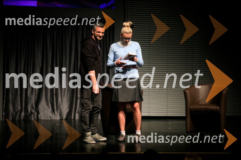  Primož Vrhovec, igralec;  Nadiya  Bychkova, plesalka, manekenkaSeks nasveti od A do Ž, premiera komedije