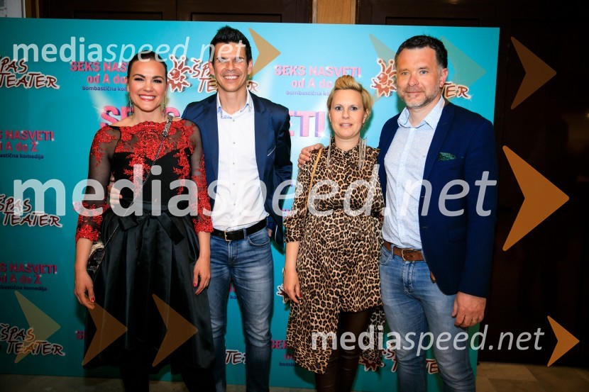  Rebeka Dremelj, pevka;  Sandi Škaler;  ... ;  ... Seks nasveti od A do Ž, premiera komedije
