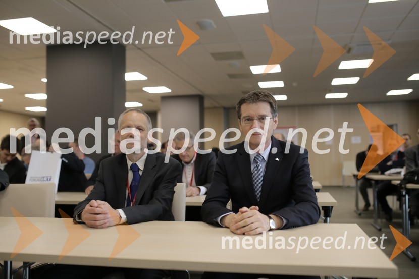 prof. dr. Borut  Žalik, dekan, Fakulteta za elektrotehniko, računalništvo in informatiko, Univerza v Mariboru; prof. dr. Zdravko Kačič, rektor Univerze v MariboruKonferenca Avtomatizacija v industriji in gospodarstvu 2019