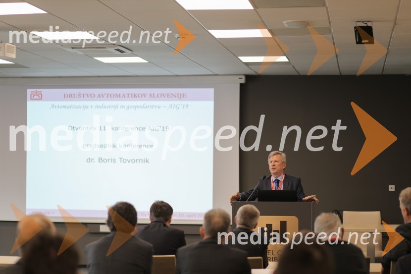 prof. dr. Boris Tovornik, predsednik konference AIG'19Konferenca Avtomatizacija v industriji in gospodarstvu 2019