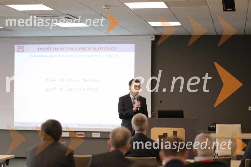 prof. dr. Zdravko Kačič, rektor Univerze v MariboruKonferenca Avtomatizacija v industriji in gospodarstvu 2019