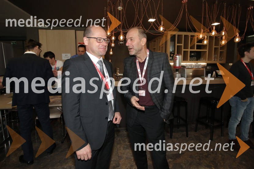 mag. Andrej Rotovnik, direktor, Miel d.o.o.; mag. Darjan Gradišnik, ATES d.o.o.Konferenca Avtomatizacija v industriji in gospodarstvu 2019