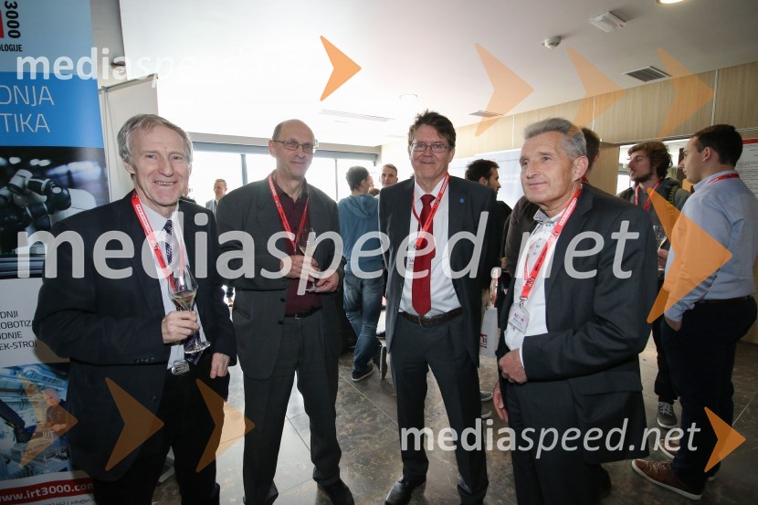 prof. dr. Stanko Strmičnik, Institut Jožef Stefan; prof. dr. Borut Zupančič, Fakulteta za elektrotehniko, Univerza v Ljubljani; prof. dr. Matjaž Gams, državni svetnik in predstojnik Odseka za inteligentne sisteme na Inštitutu Jožef Stefan; dr. Marjan Rihtar, Gospodarska zbornica SlovenijeKonferenca Avtomatizacija v industriji in gospodarstvu 2019