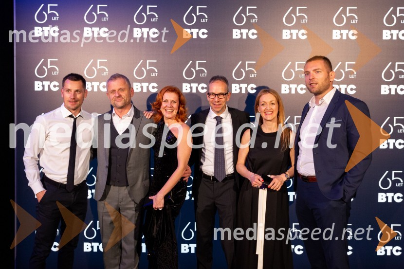  ... ;  Damjan Küzmič, poslovnež;  Katarina Venturini, nekdanja plesalka;  ... ;  ... ;  ... Praznovanje 65-letnice družbe BTC