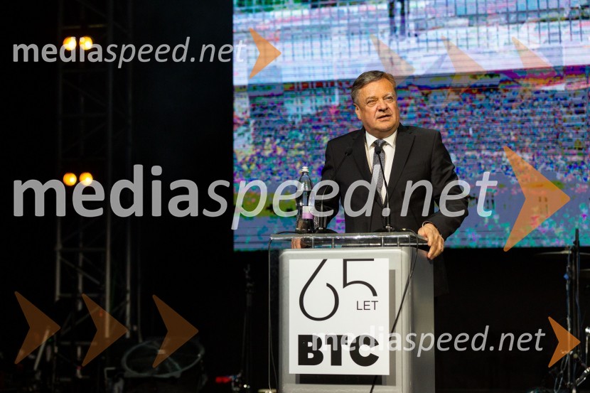  Zoran Janković, župan, Mestna občina LjubljanaPraznovanje 65-letnice družbe BTC
