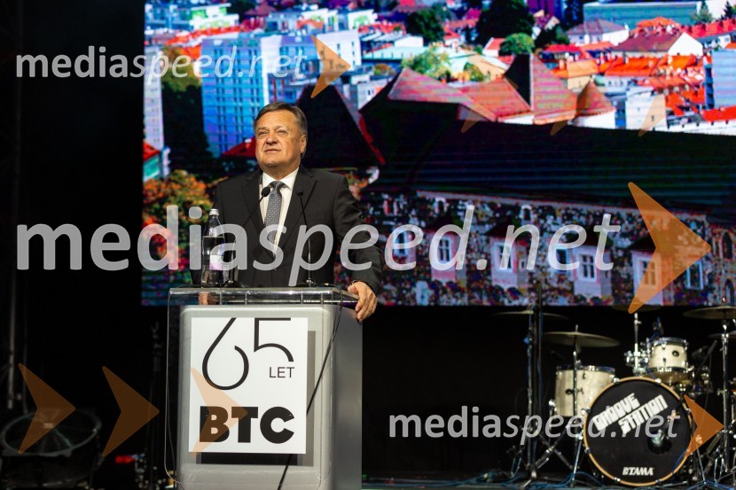  Zoran Janković, župan, Mestna občina LjubljanaPraznovanje 65-letnice družbe BTC