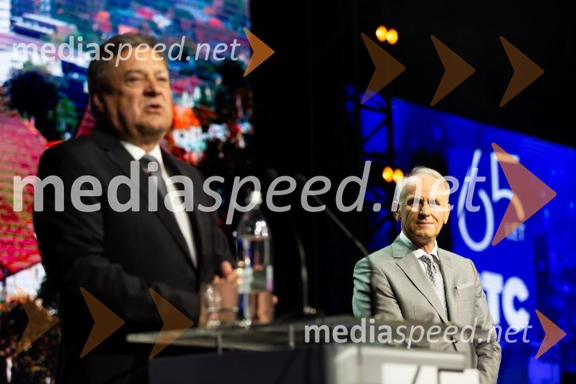  Jože  Mermal, predsednik uprave družbe BTCPraznovanje 65-letnice družbe BTC