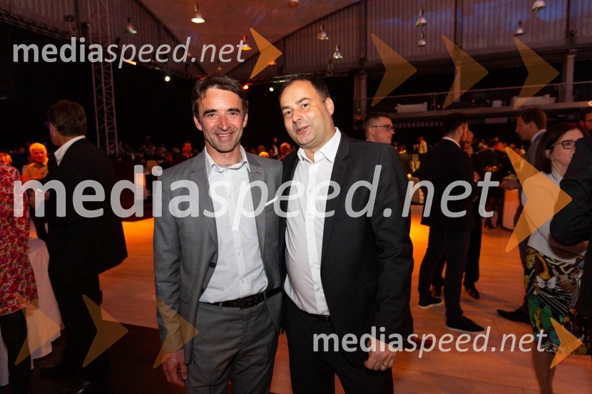 dr. Franci Petek, nekdanji smučarski skakalec in direktor SZS;  ... Praznovanje 65-letnice družbe BTC