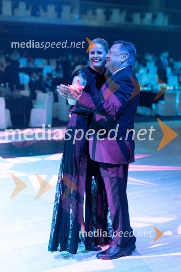  Petra Grosman, vodja poslovne pisarne in protokola v upravi družbe BTC;  Zoran Janković, župan, Mestna občina LjubljanaPraznovanje 65-letnice družbe BTC