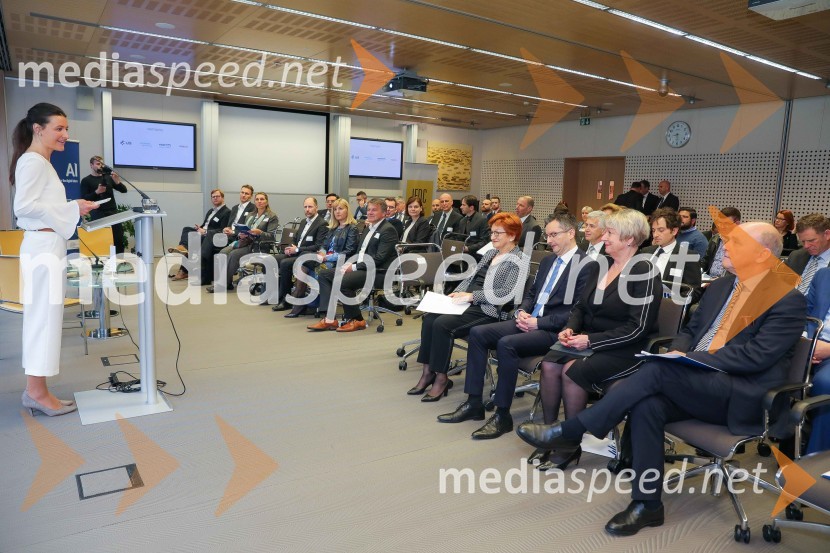  Tina Drolc, vodja korporativnega komuniciranja in prireditev Slovensko-nemške gospodarske zbornice (AHK Slovenija); prof. dr.  Danica  Purg,  direktorica IEDC Poslovna šola Bled;  Marjan  Šarec, predsednik Vlade Republike Slovenije;  Gertrud Rantzen, predsednica, Slovensko-nemška gospodarska zbornica; Nj. Eksc. Klaus Reidel, veleposlanik Zvezne republike NemčijeDan slovensko-nemškega gospodarstva 2019