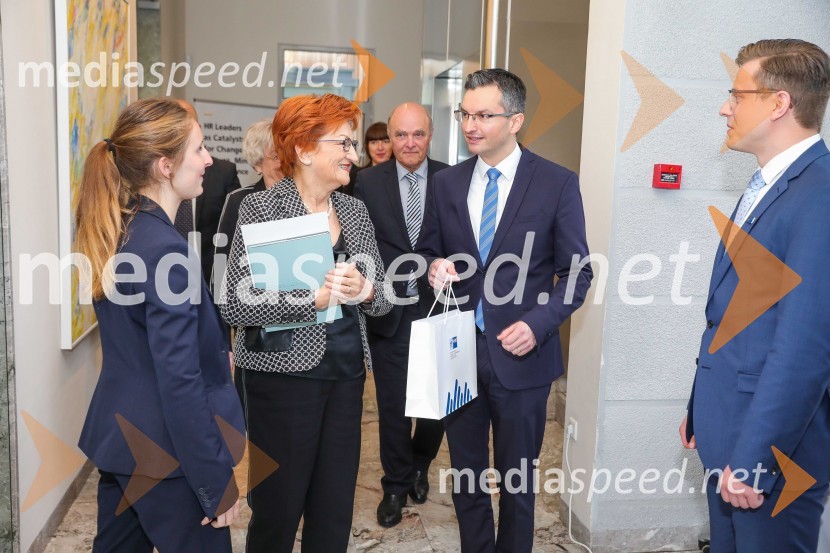  ... ; prof. dr.  Danica  Purg,  direktorica IEDC Poslovna šola Bled; Nj. Eksc. Klaus Reidel, veleposlanik Zvezne republike Nemčije;  Marjan  Šarec, predsednik Vlade Republike Slovenije;  ... Dan slovensko-nemškega gospodarstva 2019