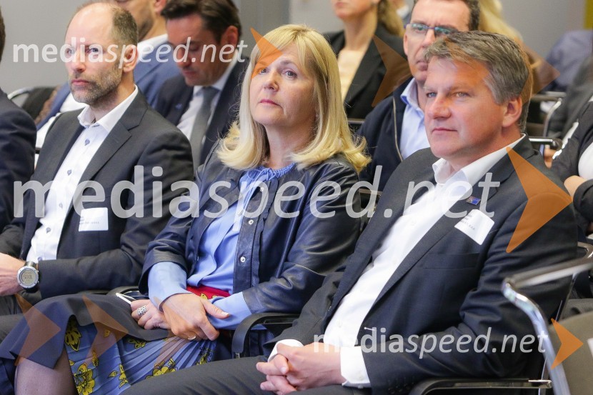 dr. Jure Skvarč, izvršni direktor PC Vision in Kolektor Orodjarna d.o.o.;  Medeja Lončar, direktorica, Siemens d.o.o., članica upravnega odbora, Slovensko-nemška gospodarska zbornica;  Miro  Smrekar, direktor, Adecco Slovenija in regija AdriaticDan slovensko-nemškega gospodarstva 2019