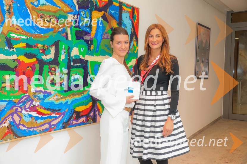  Tina Drolc, vodja korporativnega komuniciranja in prireditev Slovensko-nemške gospodarske zbornice (AHK Slovenija);  Maja Horvat, vodja predstavništva Nemške turistične organizacijeDan slovensko-nemškega gospodarstva 2019