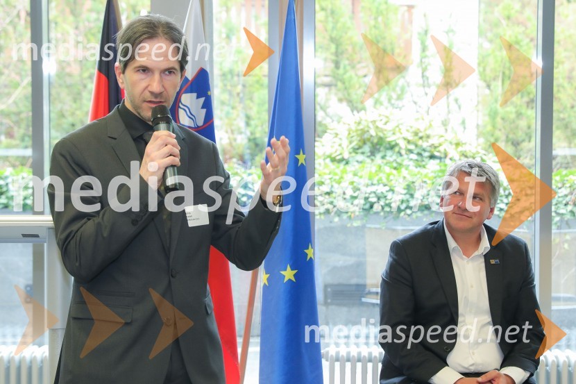  Uroš Valant, višji projektni vodja, CREA pro d.o.o.;  Miro  Smrekar, direktor, Adecco Slovenija in regija AdriaticDan slovensko-nemškega gospodarstva 2019