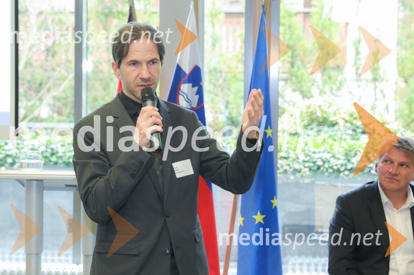  Uroš Valant, višji projektni vodja, CREA pro d.o.o.;  Miro  Smrekar, direktor, Adecco Slovenija in regija AdriaticDan slovensko-nemškega gospodarstva 2019