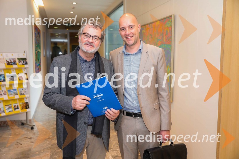 dr. Gerald Huehner, vodja oddelka izobraževanje, Doxakey Group;  Kristijan Pevec, vodja razvoja, Doxakey GroupDan slovensko-nemškega gospodarstva 2019