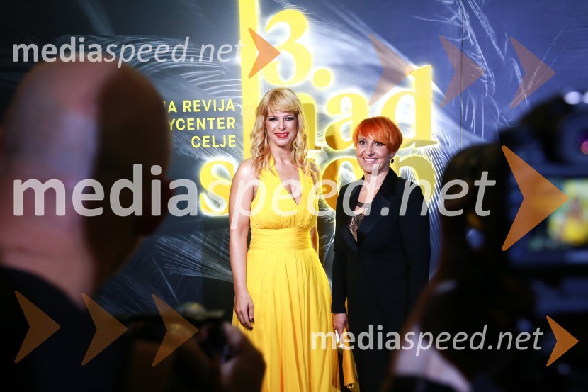  Darja Lesjak, center manager Citycenter Celje;  Nena Horvat, vodja marketinga Citycenter Celje13. nadstropje, modni spektakel Citycenter Celje